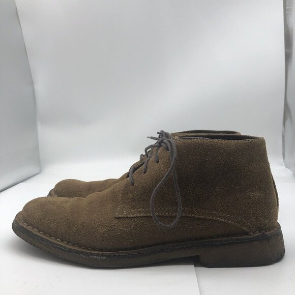 Johnston and Murphy Tan Brown Suede Chukka Ankle Boots Mens Size 8 - Picture 3 of 14